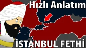 1453 İstanbul’un Fethi Harita Üzerinde Hızlı Anlatım Albüm Kapağı