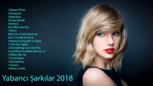 2018 Yabancı Şarkılar Albüm Kapağı