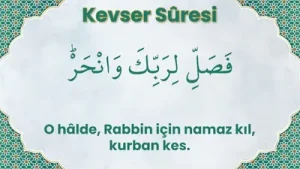 Abdullah Fehmi Demir Kevser Suresi