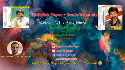 Abdullah Papur Sende Yanarsın video klibi