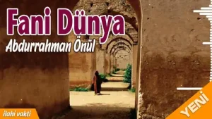 Abdurrahman Önül Fani Dünya Albüm Kapağı