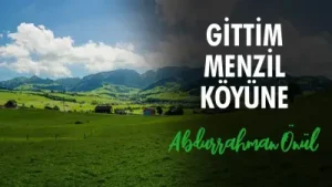 Abdurrahman Önül Menzil Köyü Albüm Kapağı
