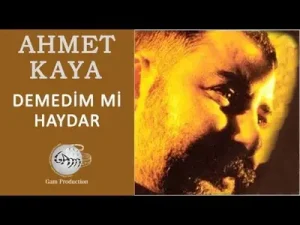 Ahmet Kaya Demedim Mi Haydar Albüm Kapağı
