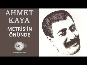 Ahmet Kaya Metrisin Önünde Albüm Kapağı