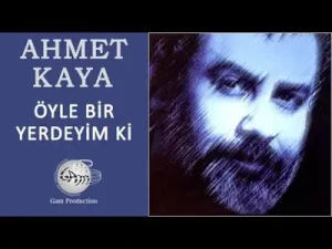 Ahmet Kaya Öyle Bir Yerdeyimki Albüm Kapağı