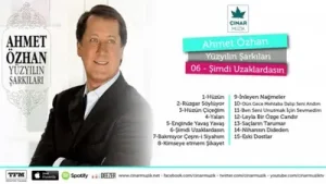 Ahmet Özhan Şimdi Uzaklardasın Albüm Kapağı