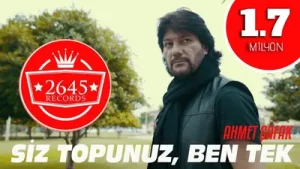 Ahmet Şafak Siz Topunuz Ben Tek Albüm Kapağı