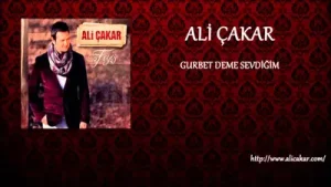 Ali Çakar Gurbet Deme Sevdiğim Albüm Kapağı