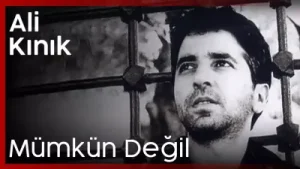 Ali Kınık Mümkün Değil Albüm Kapağı