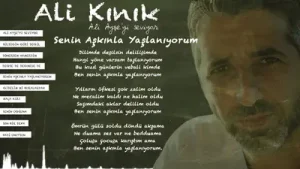 Ali Kınık Senin Aşkınla Yaşlanıyorum Albüm Kapağı