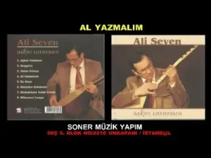 Ali Seven Al Yazmalım Albüm Kapağı