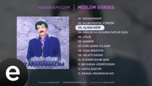 Alışacağım Müslüm Gürses Official Audio Alışacağım Müslüm Gürses Esen Müzik Albüm Kapağı