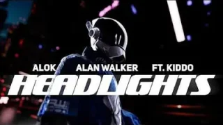 Alok Alan Walker Headlights Lyrics Ft. Kiddo
