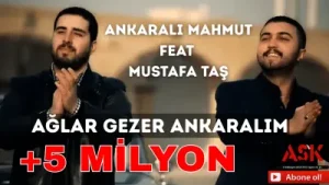 Ankaralı Mahmut Ağlar Gezer Ankaralalım Albüm Kapağı