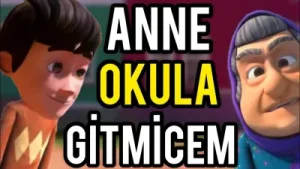 Anne Okula Gitmiyecem Rafadan Tayfa Kamil Alfa101saplar Albüm Kapağı