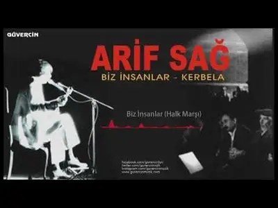 Arif Sağ Biz İnsanlar Halk Marşı video klibi