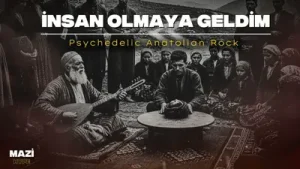 Arif Sağ İnsan Olmaya Geldim Turkish Psychedelic Pop Anatolian Rock Cover Albüm Kapağı