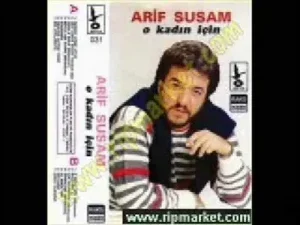 Arif Susam O Kadın İçin Albüm Kapağı