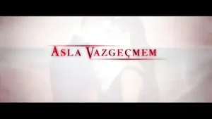 Asla Vazgeçmem Şarkısı Albüm Kapağı