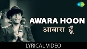 Awara Hoon With Lyrics Awaara Raj Kapoor Nargis Albüm Kapağı
