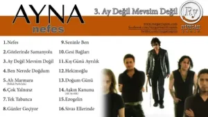 Ayna Ay Değil Mevsim Değil Albüm Kapağı