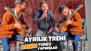 Ayrılık Treni Bu Türkü Çok Acıklı Yanık Tiktok’ta 1 Milyon İzlenen Video Aşk Gurbet Türküsü Albüm Kapağı