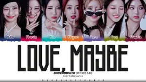 Babymonster Love Maybe Lyrics Love Maybe Color Coded Eng Shadowbyyoongi Albüm Kapağı