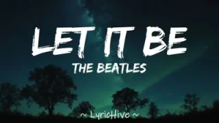 Beatles Let It Be Lyrics