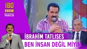 Ben İnsan Değil Miyim İbrahim Tatlıses Canlı Performans Albüm Kapağı