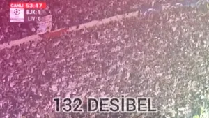 Beşiktaş Tribün Kulakları Sağır Eden Tezahürat Desibel Rekoru Beşiktaş Taraftarı Albüm Kapağı
