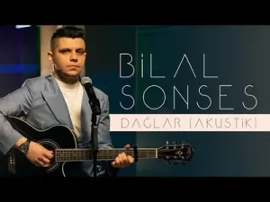 Bilal Sonses Dağlar Akustik Albüm Kapağı