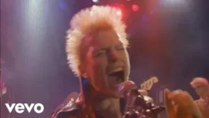 Billy Idol Rebel Yell Albüm Kapağı