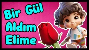 Bir Gül Aldım Elime Çocuk İlahisi Albüm Kapağı