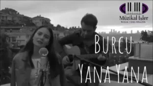 Burcu Yana Yana Akustik Albüm Kapağı