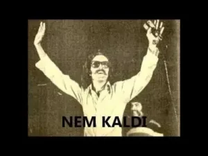 Cem Karaca Nem Kaldı Cem Karaca Şarkıları Anadolu Rock Music Cem Karaca Plak Albüm Kapağı