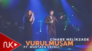 Çinare Melikzade & Mustafa Ceceli Vurulmuşam Bir Yara Albüm Kapağı
