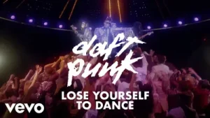 Daft Punk Lose Yourself To Dance Feat Pharrell Williams And Nile Rodgers Albüm Kapağı