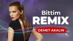 Demet Akalın Bittim Remix Albüm Kapağı