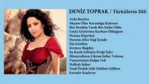 Deniz Toprak Türkülerin Dili Albüm Kapağı