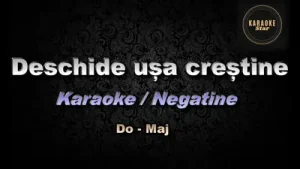 Deschide U A Cre Tine Colind Karaoke Albüm Kapağı