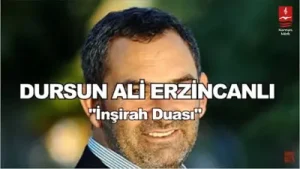 Dursun Ali Erzincanlı İnshirah Duası Albüm Kapağı