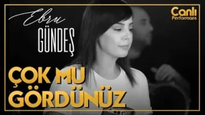 Ebru Gündeş Çok Mu Gördünüz Albüm Kapağı