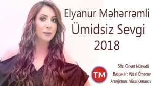 Elqanur Meherremli Ümidsiz Sevgi Albüm Kapağı