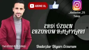 Erdi Özden Erzurum Halayları Özel Halay Albüm Kapağı