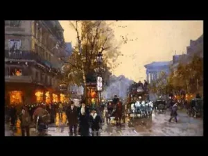 Erik Satie Once Upon a Time in Paris Albüm Kapağı
