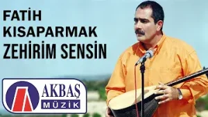 Fatih Kısaparmak Zehirim Sensin Albüm Kapağı