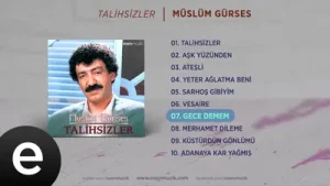Gece Demem Müslüm Gürses Official Audio Gecedemem Muslumgurses Esen Müzik Albüm Kapağı