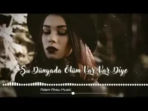 Göknur Şu Dünyada Ölüm Var Diye Türkü Trap Remix 2022 Albüm Kapağı