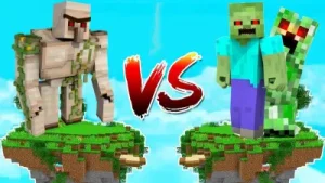 Golem Adası vs Hulk Adası Minecraft Albüm Kapağı