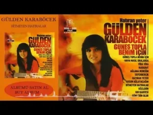 Gülden Karaböcek Bitmeyen Hatıralar Albüm Kapağı